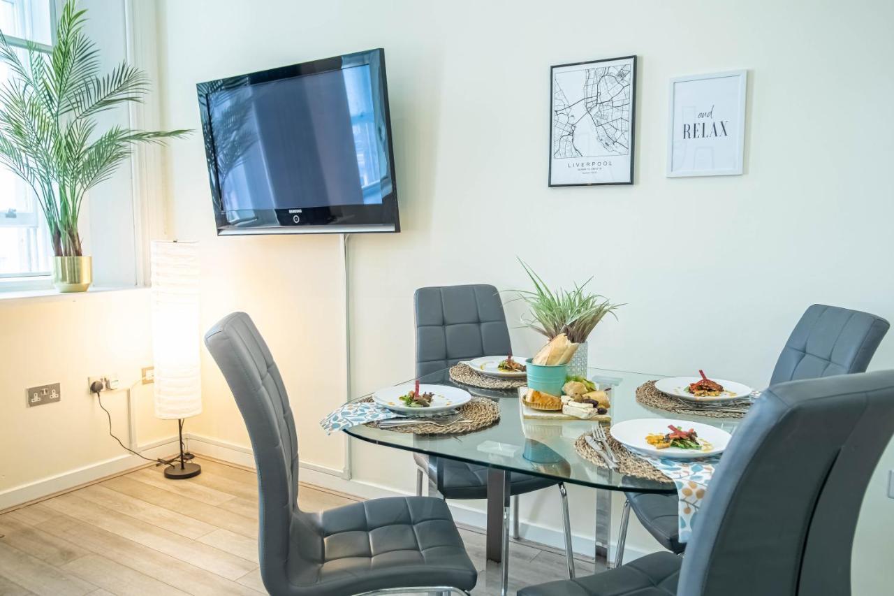 Luxe Apartments Near Albert Docks - 3 Graces - Liverpool One - Business, Contract & Corporate Ready Eksteriør bilde